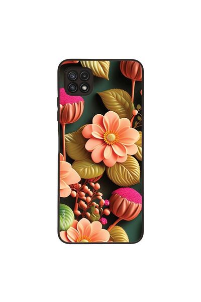 Sonique Θήκη 3D Flower Series για Samsung Galaxy A22 5G Σομόν