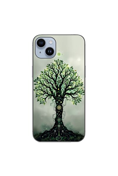 OEM Калъф, съвместим с Apple iPhone 15 Plus, силиконов гел TPU, с мотив  "Мис...