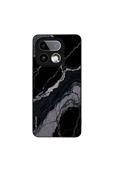 Sonique Θήκη Marble Series για Realme 16 Pro Plus Μαύρο 02