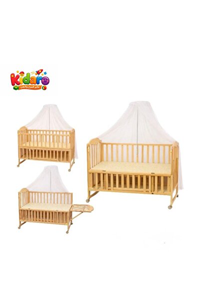Kidaro Wooden Baby Bed (120 * 60)