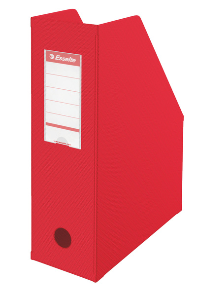 Esselte Plastic Document Holder Red 10cm Flexible