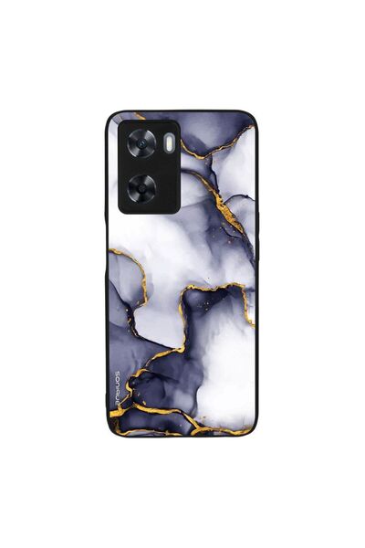 Sonique Θήκη Marble Series για OnePlus Nord N20 SE Μωβ Γκρι