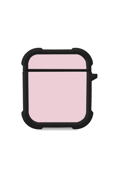 Sonique Θήκη Σιλικόνης ColorBloc Series για AirPods 1/2 Ροζ Ανοιχτό