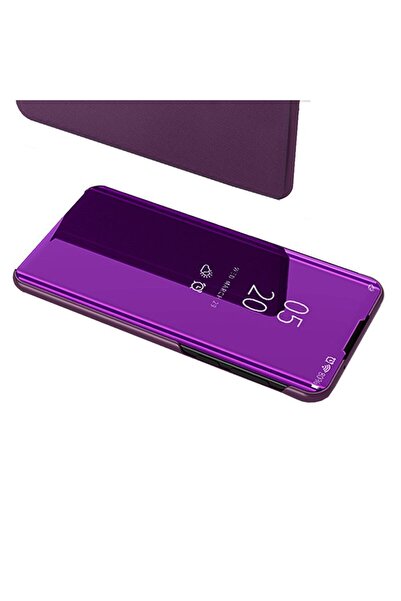 OEM Clear View Cover Xiaomi Poco M3 Μωβ