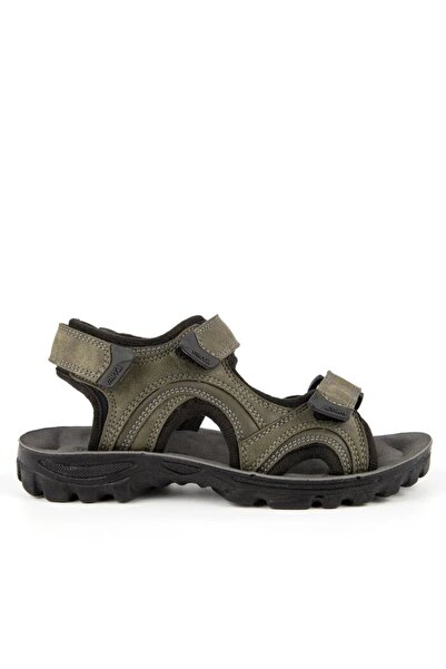Muya Khaki Velcro Unisex Children's Sports Sandals 31615 Taurus F