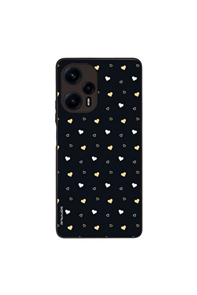Sonique Θήκη Heart Series για Xiaomi Poco F5 5G Μαύρο 01