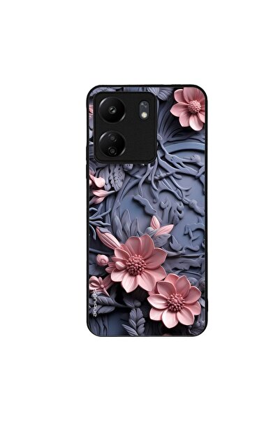 Sonique Θήκη 3D Flower Series για Xiaomi Redmi 13C 4G / Poco C65 4G Ροζ 02