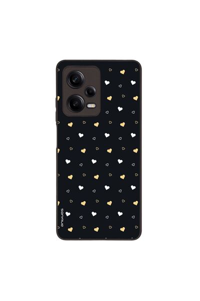 Sonique Θήκη Heart Series για Xiaomi Redmi Note 12 Pro 5G Μαύρο 01