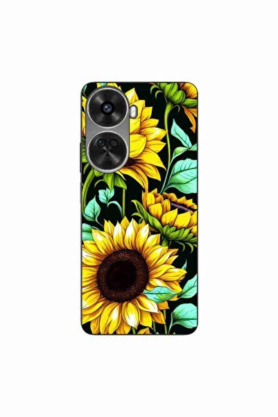 OEM Husa compatibila cu Huawei Nova 12 SE Silicon Gel Tpu Model Floarea Soare...