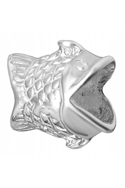Larezo pandantiv, element decorativ, Model Margele Argintii Cu Peste, Cadou, ...