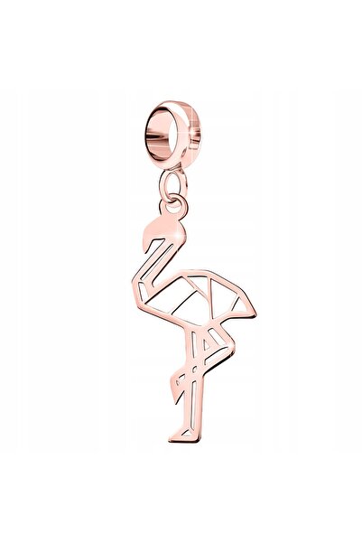 Larezo pandantiv, element decorativ, Model Flamingo Placa Ajurata Pasare Leba...