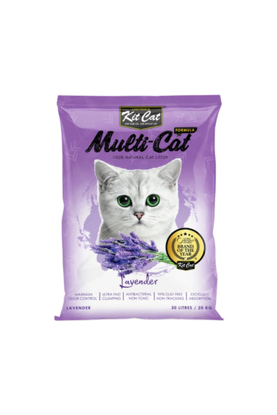 Kit Kat Multi Cat Litter Lavender 20 kg