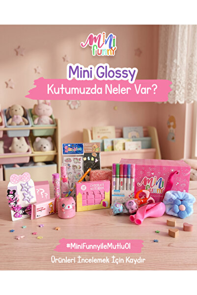Mini Funny - Glossy Kız Çocuk Hediye Kutusu