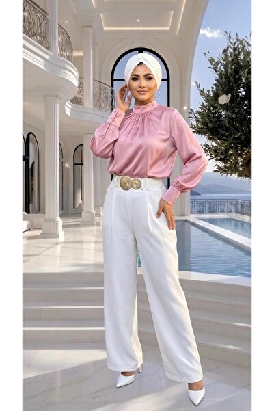 Moda Nurhan Lidya Pembe Gömlek