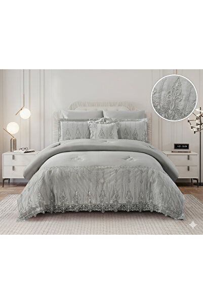 ALMIAAD Double Bed Sheet Summer Cool - Microfiber - 6 Pieces - Summer Quilt 6...