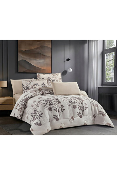 ALMIAAD Double Bed Sheet Summer Cool - Microfiber - 6 Pieces - Summer Quilt 6...