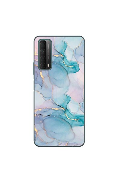 OEM Husa compatibila cu Huawei P Smart 2021 Silicon Gel Tpu Model Abstract Wa...