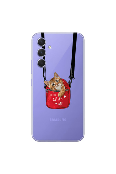 Other Samsung A26 Kitten Me Transparent Silicone TPU Θήκη