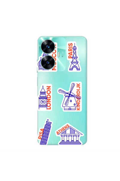 Other Realme C55 Pisa Athens Transparent Silicone TPU Θήκη