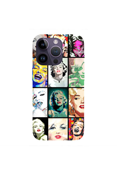 Other Apple iPhone 14 Pro Max Marilyn Monroe Transparent Silicone TPU Θήκη