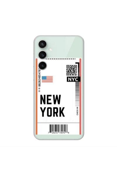 Other Samsung S23FE New York NYC Transparent Silicone TPU Θήκη