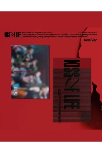 tays store KISS OF LIFE - 2nd Single Album [Who is she] Awe Ver.