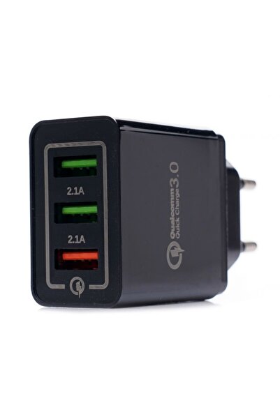 Kraft&dele Încărcător USB, 3x3.0 Quick Charge, KD1236