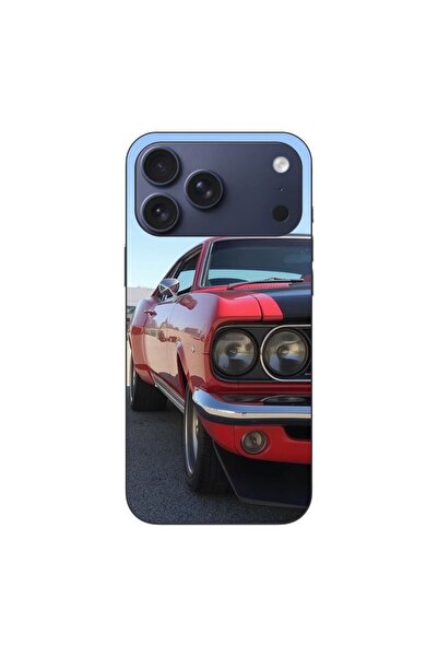 OEM Husa compatibila cu Apple iPhone 17 Pro Max Silicon Gel Tpu Model Red Mus...