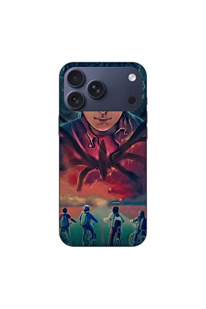 OEM Husa compatibila cu Apple iPhone 17 Pro Max Silicon Gel Tpu Model Strange...