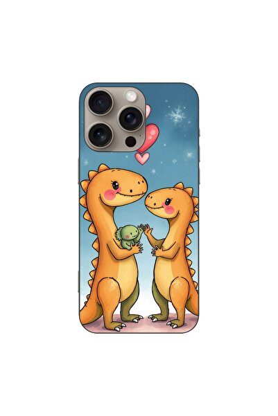 OEM Husa compatibila cu Apple iPhone 16 Pro Max Silicon Gel Tpu Model Dino Cu...