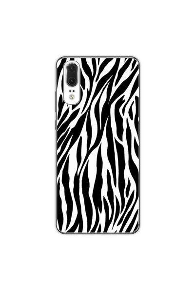 OEM Husa compatibila cu Huawei P20 Silicon Gel Tpu Model Animal Print Zebra P...