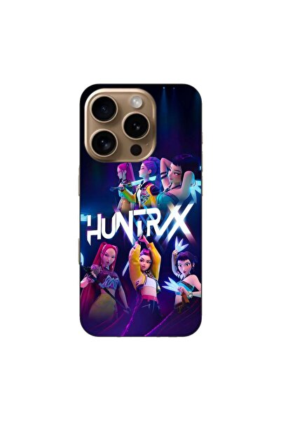 OEM Husa compatibila cu Apple iPhone 16 Pro Silicon Gel Tpu Model KPop Demon ...