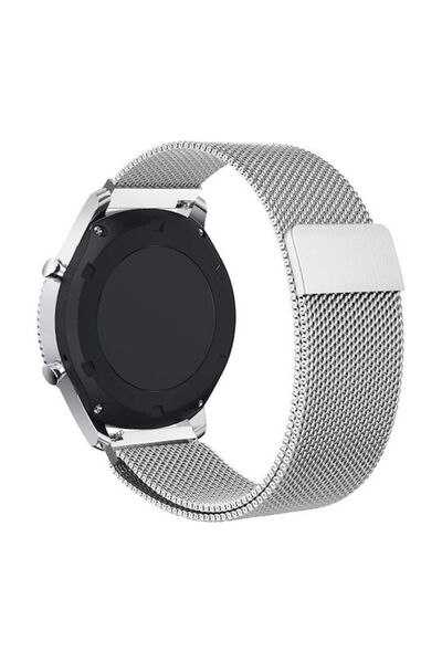 OEM Milanese QuickFit Magnetic Λουράκι Ανοξείδωτο Ατσάλι Ασημί (Galaxy Watch ...