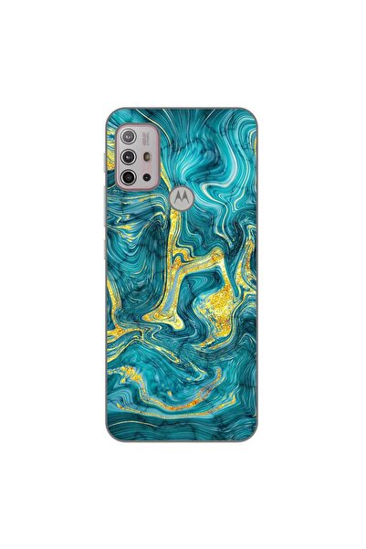 OEM Husa compatibila cu Motorola Moto G10, G30 Silicon Gel Tpu Model Abstract...
