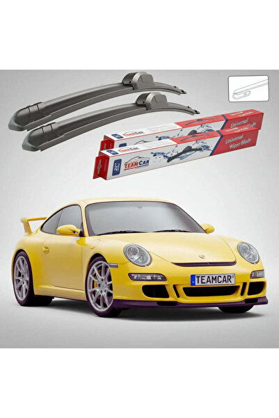 TEAMCAR Lamele ștergătoare Porsche 911 GT3 997.1 2006-2009 |   Set frontal pl...