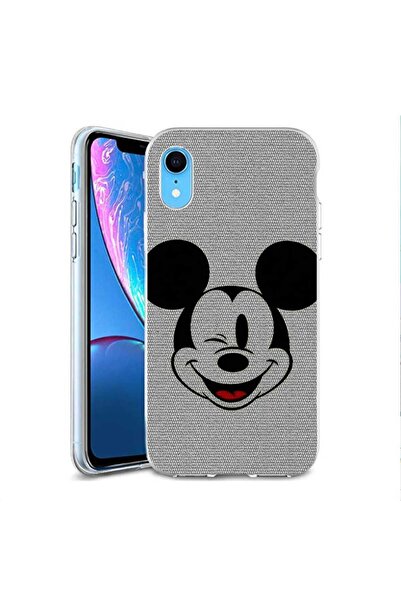 OEM Husa compatibila cu Apple iPhone XR Silicon Gel Tpu Model Mickey