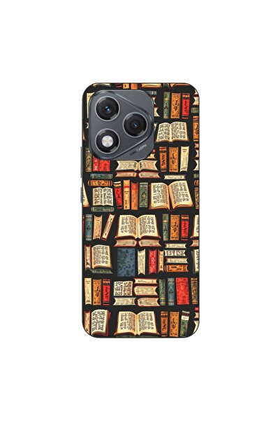OEM Husa compatibila cu Honor 400 Lite Silicon Gel Tpu Model Books Pattern