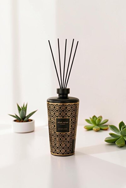 sahal aloula Luxury Long-Lasting Fragrance Incense Burner Black Glass Gold Ge...