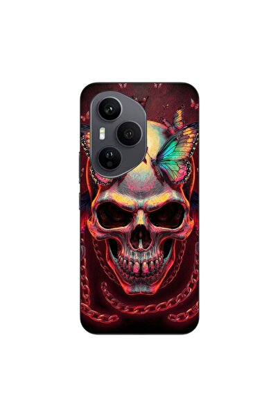 OEM Θήκη συμβατή με Honor 400 Pro, από σιλικόνη gel TPU, με ολογραφικό κρανίο...