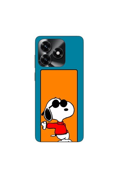 OEM Husa compatibila cu Honor X5c Plus Silicon Gel Tpu Model Snoopy
