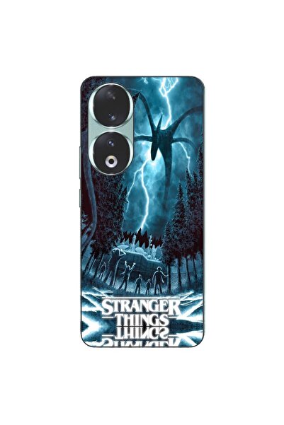 OEM Husa compatibila cu Honor 90 5G Silicon Gel Tpu Model Stranger Things Sto...