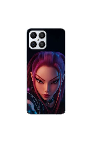 OEM Husa compatibila cu Honor X8 4G Silicon Gel Tpu Model KPop Demon Hunters ...