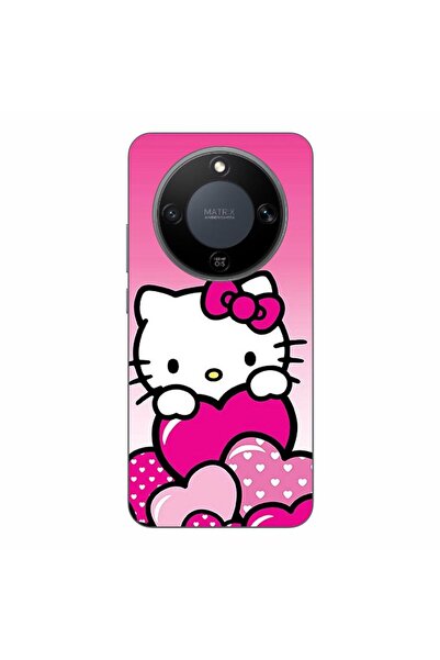 OEM Husa compatibila cu Honor Magic8 Lite Silicon Gel Tpu Model Hello Kitty P...