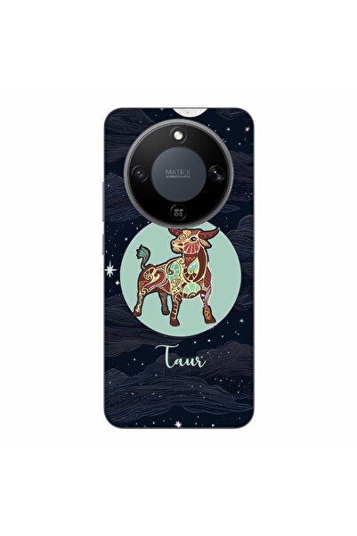 OEM Θήκη συμβατή με Honor Magic8 Lite από σιλικόνη gel TPU με σχέδιο ζωδίου Τ...