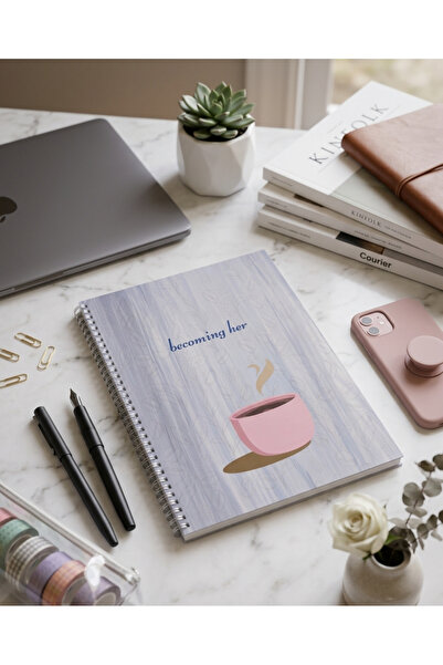 CoNotes Co Notes Becoming Her A4 Size Design Notebook