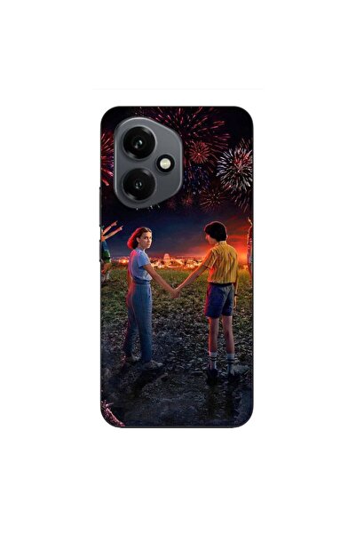 OEM Husa compatibila cu Honor 400 Silicon Gel Tpu Model Stranger Things Firew...