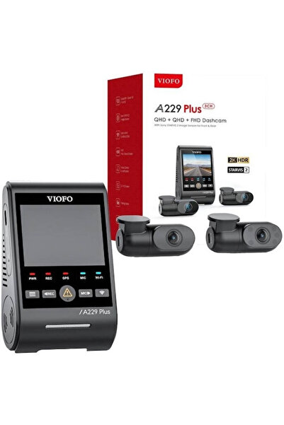 Viofo A229 Plus 3ch 2k + 1080p Wifi Gps A229 Plus 3ch