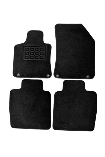 RapidAuto Set covorase auto mocheta DS9 2021→, Negru, 4 buc.