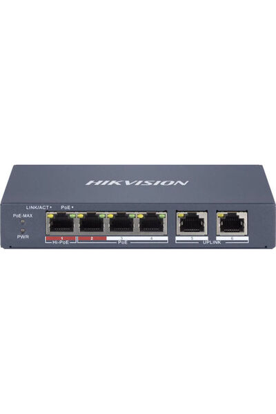 Hikvision Διακόπτης για Συστήματα CCTV DS-3E1106HP-EI