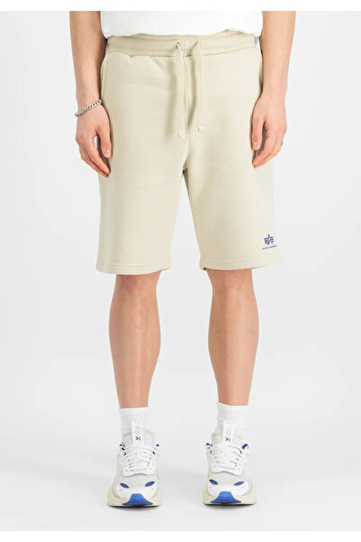 Alpha Industries Basic Short Small Logo Men's White Shorts